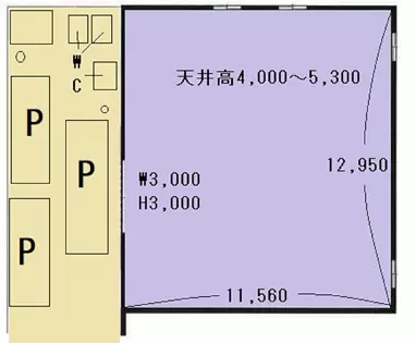 神奈川県横浜市港北区新羽町の倉庫