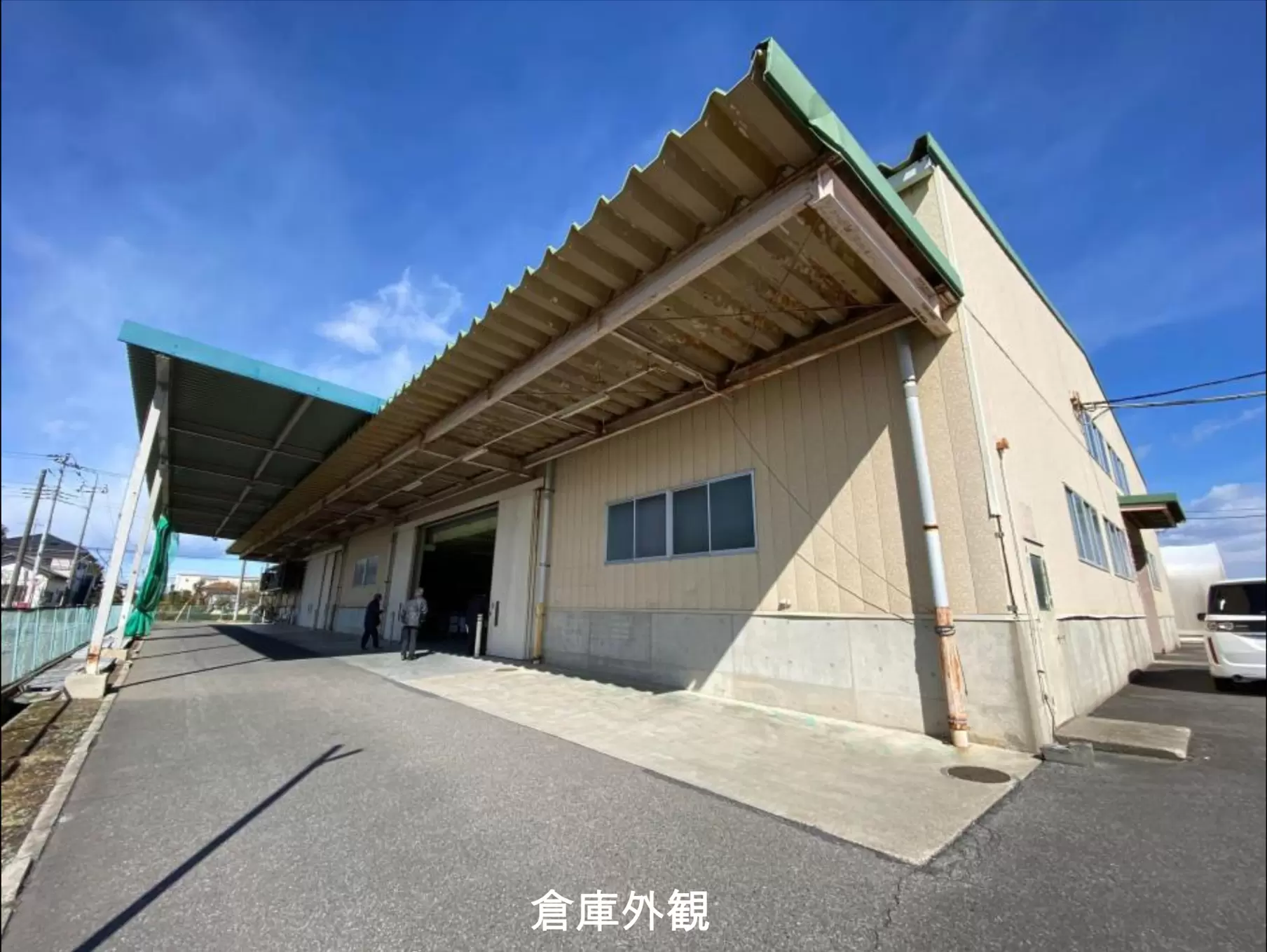 茨城県土浦市下坂田の倉庫
