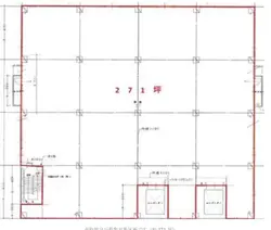 宮城県仙台市若林区荒井の倉庫
